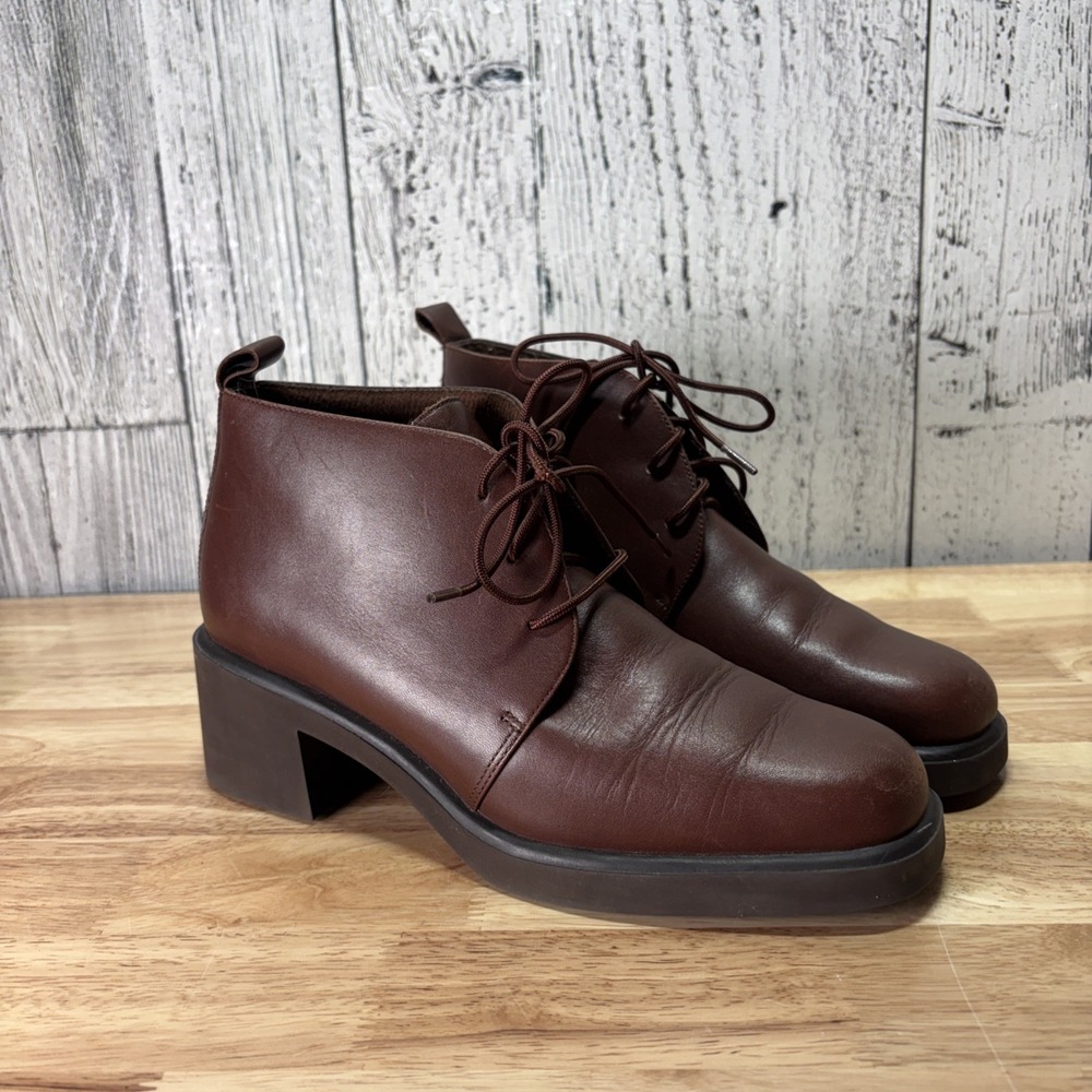 Naturalizer  Women's Size 8 Brown Leather Ankle Boot